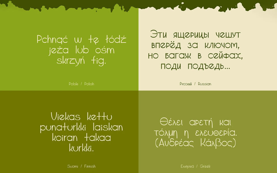 Horovod Font