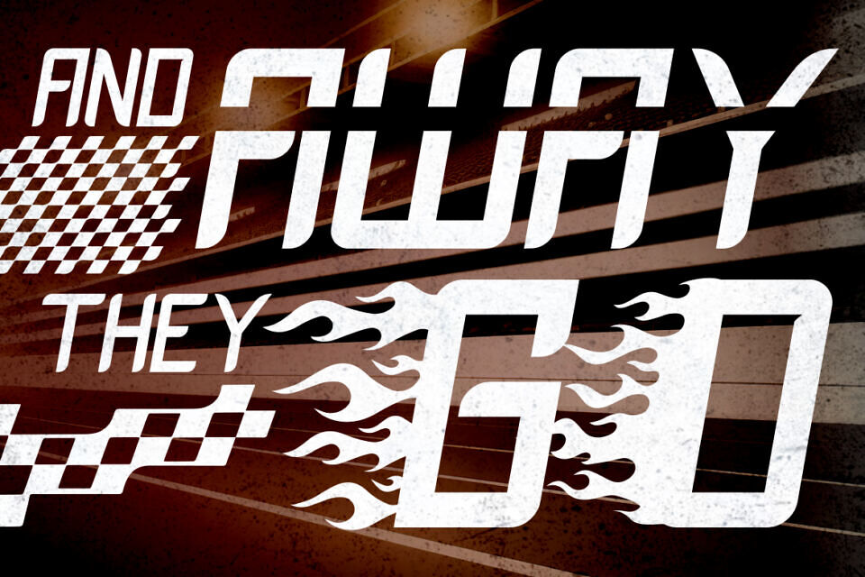 Inferno Racers Font
