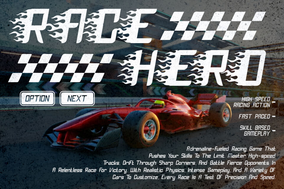 Inferno Racers Font