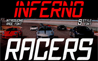 Inferno Racers Font
