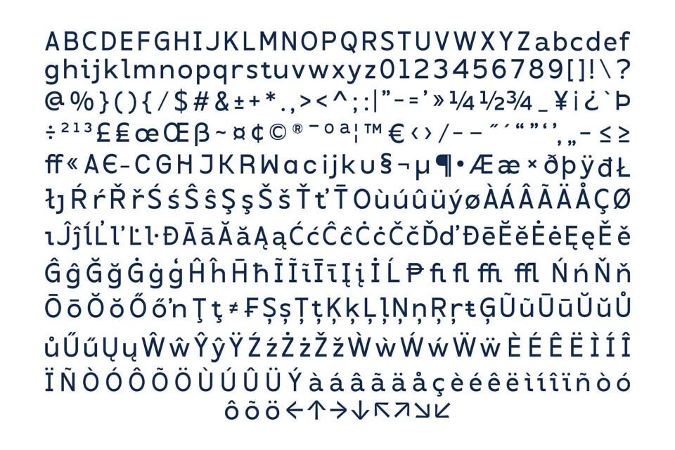 Interform Font