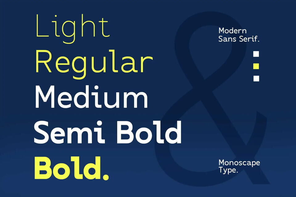 Interform Font