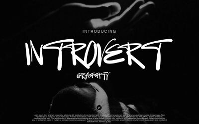 Introvert Graffity Font