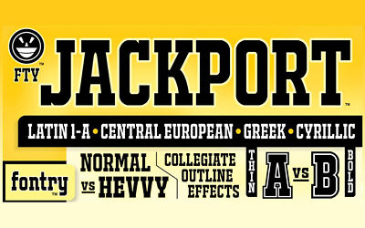 Jackport NCV Font