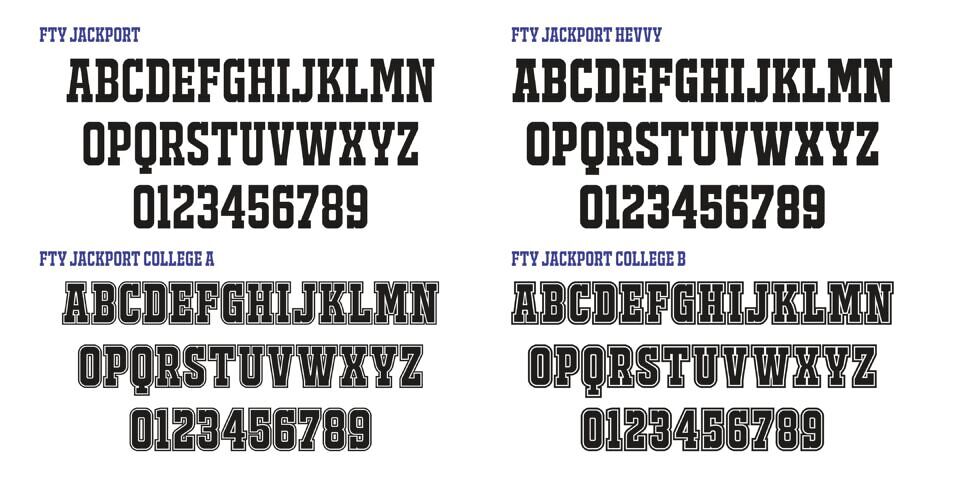 Jackport NCV Font
