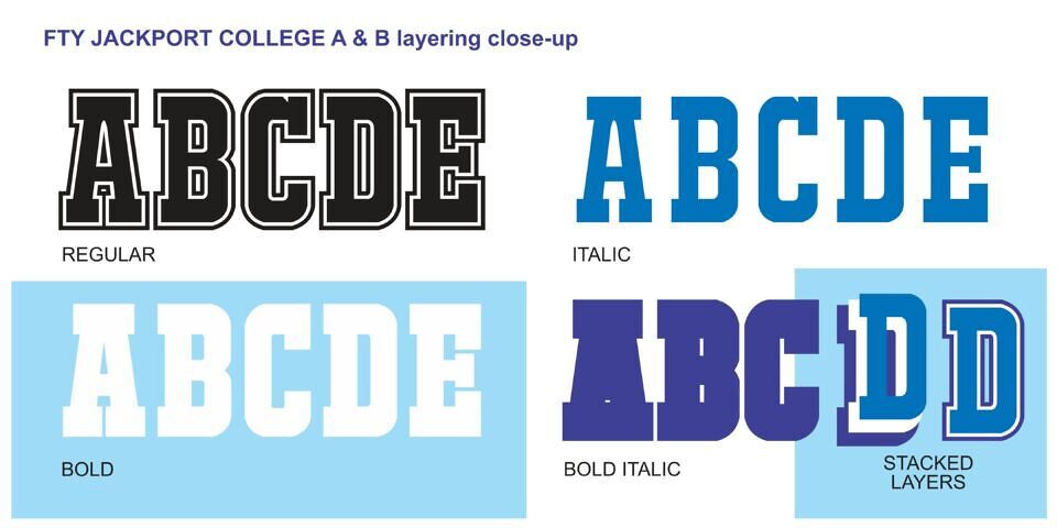 Jackport NCV Font