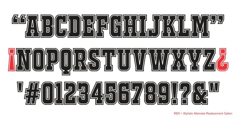 Jackport NCV Font