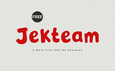 Jekteam Font