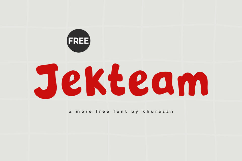 Jekteam Font