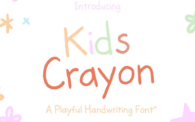 Kidscrayon Font