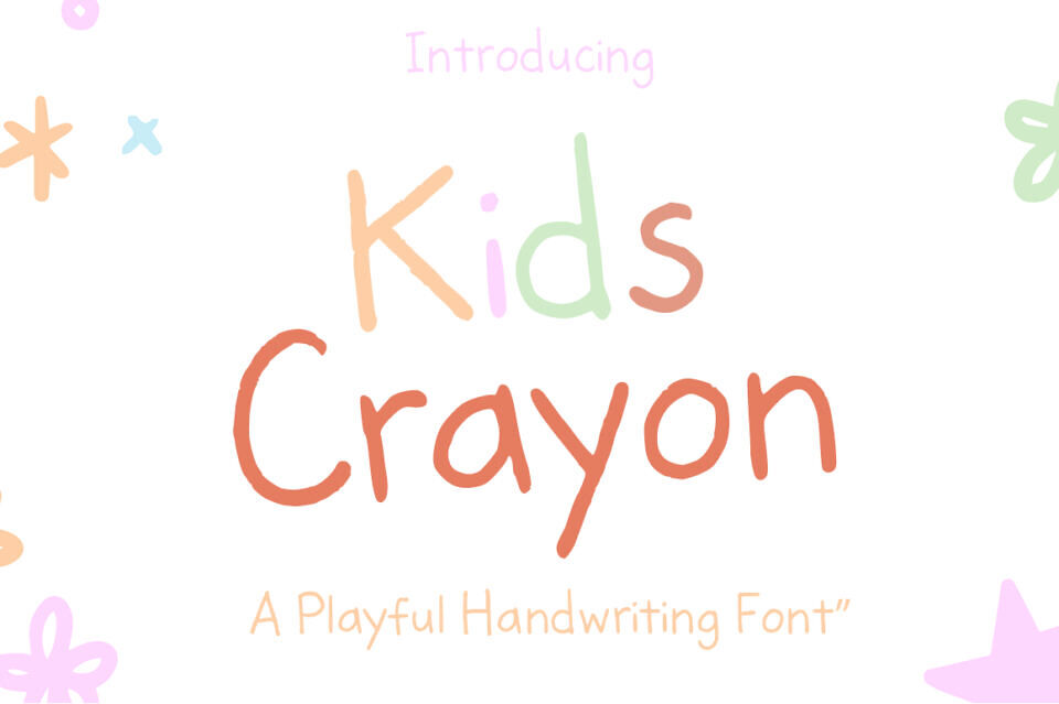 Kidscrayon Font