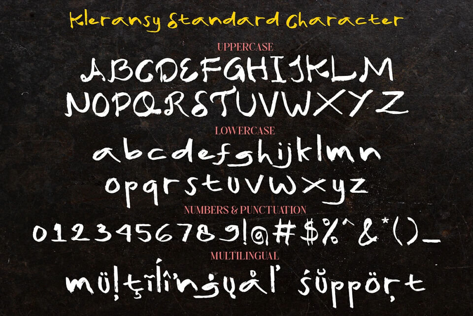 Kleransy Font