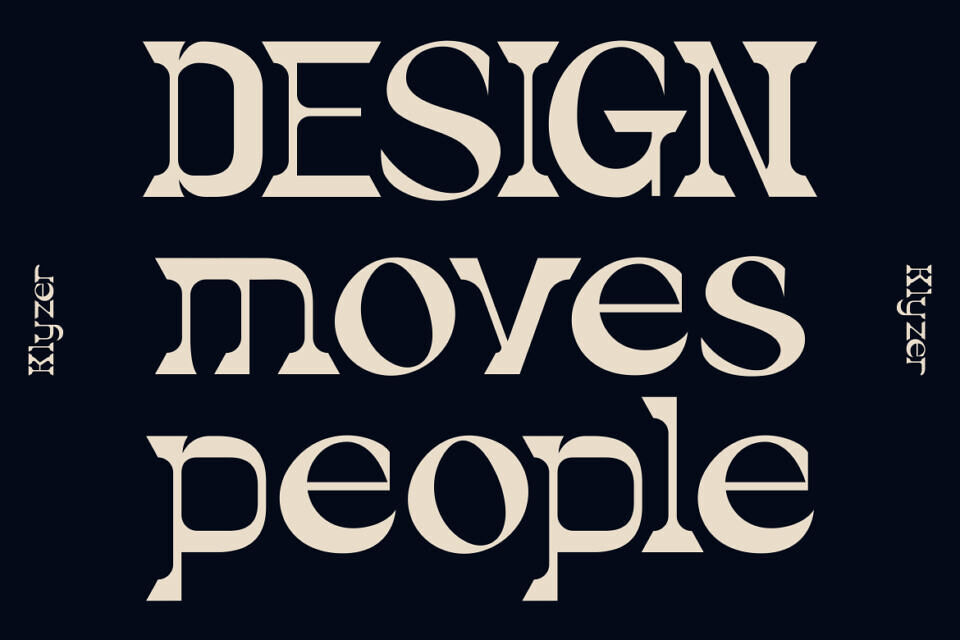 Klyzer Font