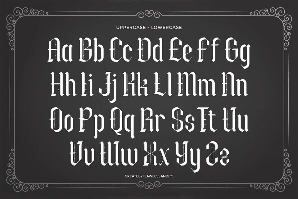 Blackmist Font
