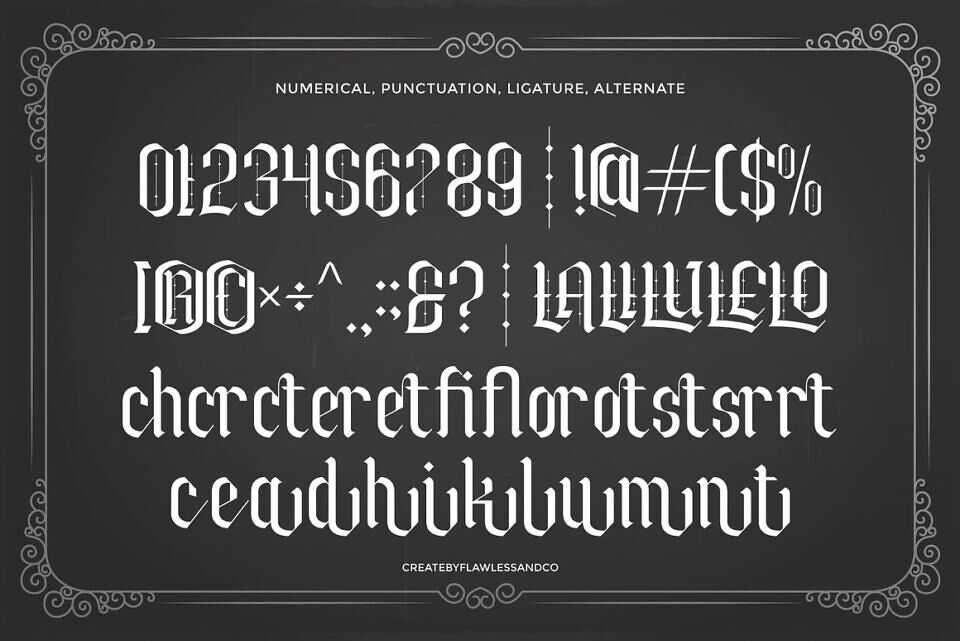 Blackmist Font