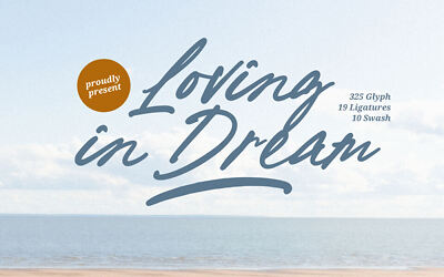 Loving In Dream Font