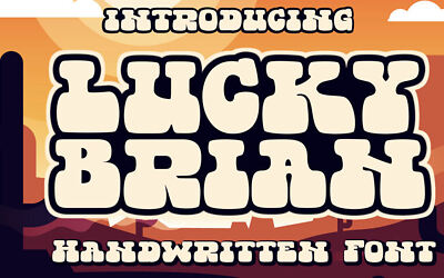 Lucky Brian Font