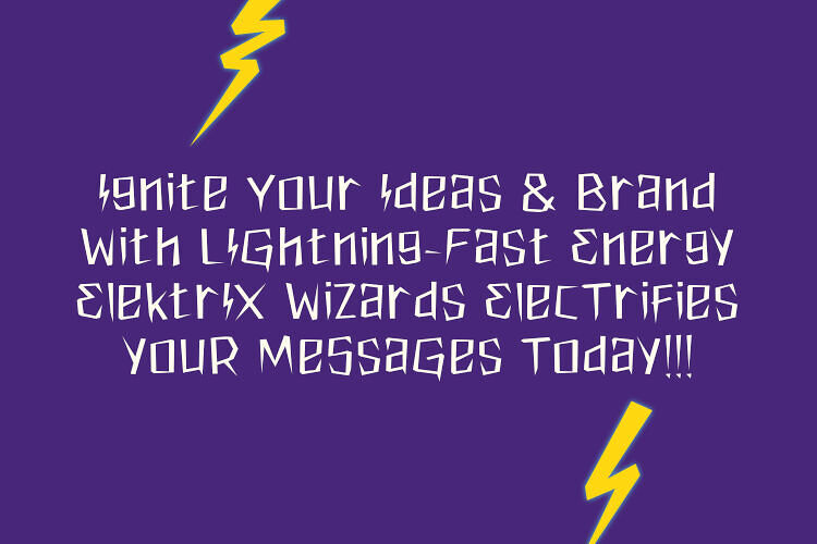 MGF Elektrix Wizards Font