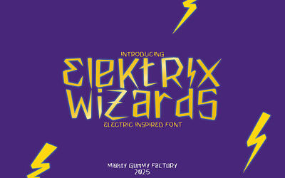MGF Elektrix Wizards Font