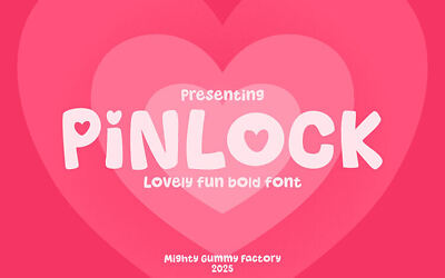 MGF Pinlock Font