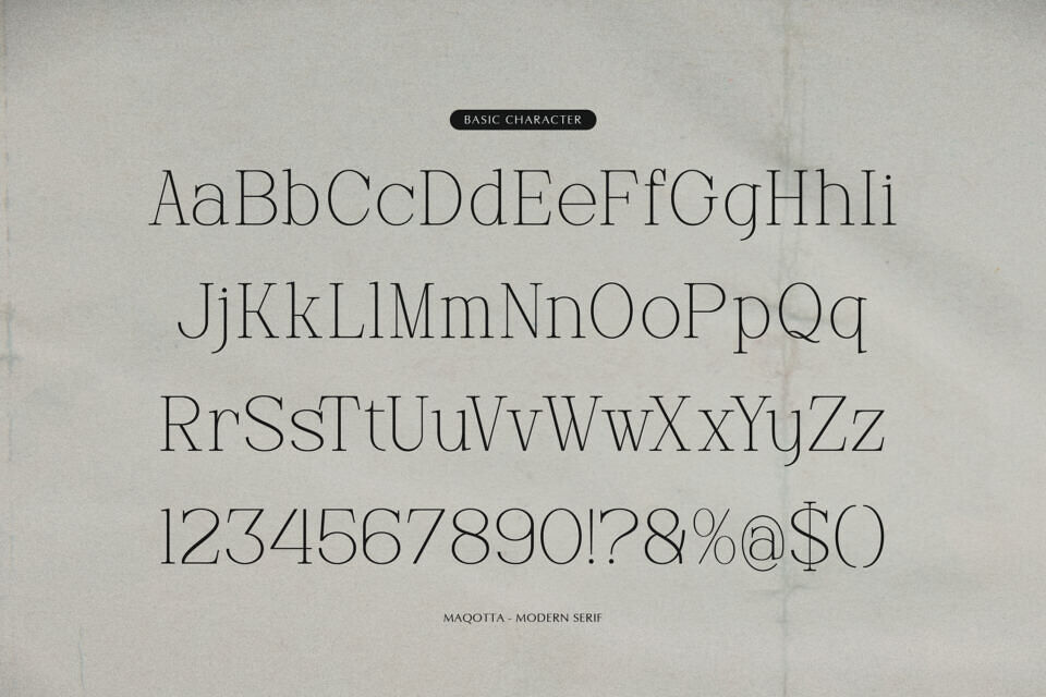 Maqotta Font