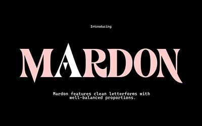 Mardon Font
