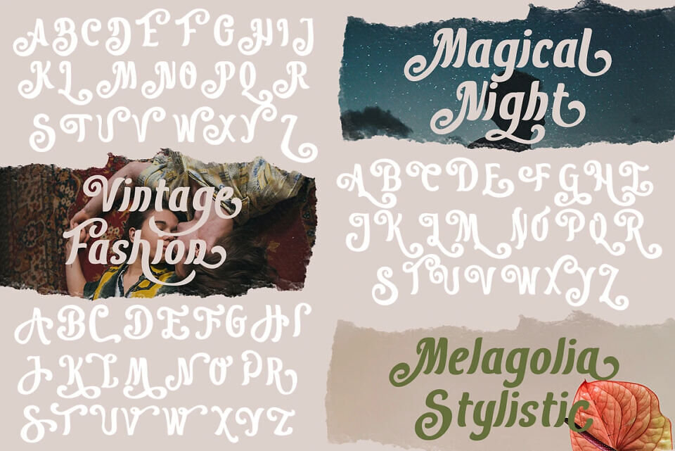 Melagolia Font