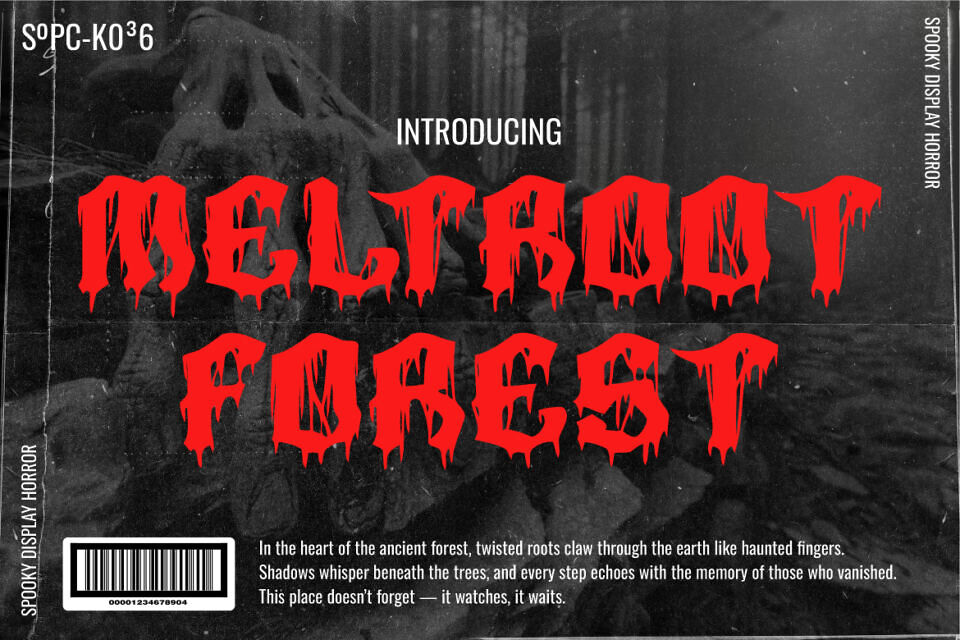 Meltroot Forest Font