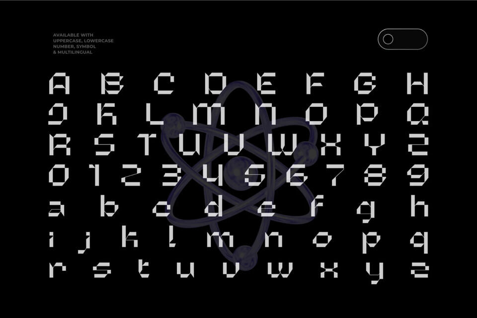 Microbots Font