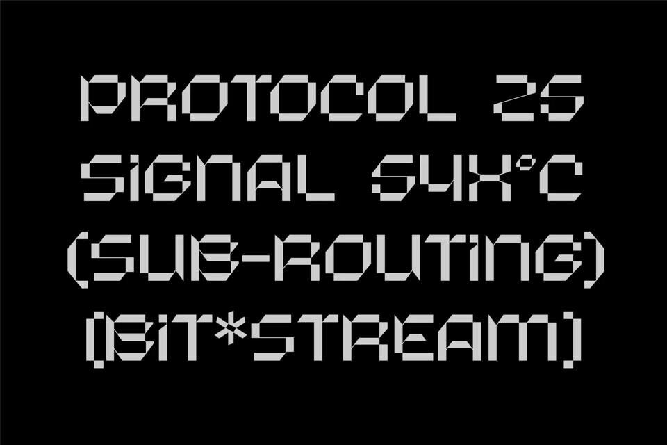 Microbots Font