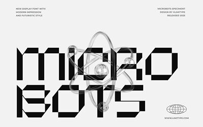 Microbots Font