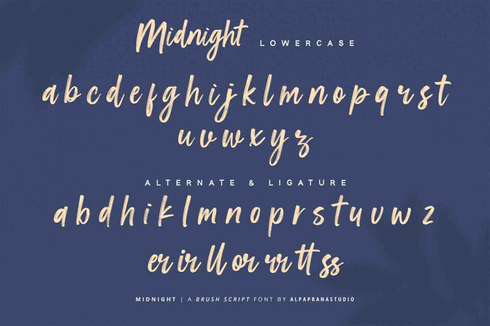 Midnight Font