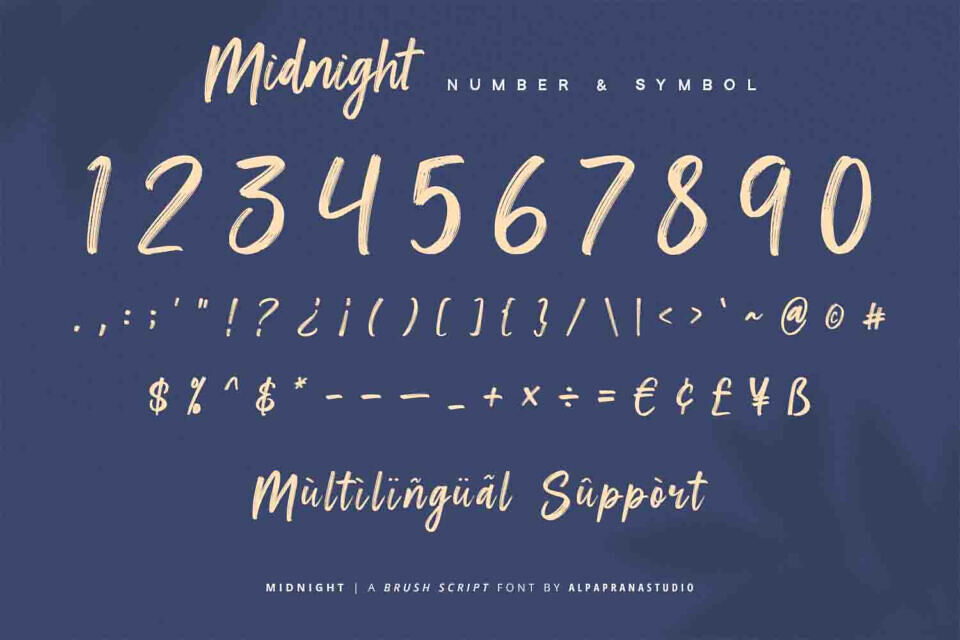 Midnight Font