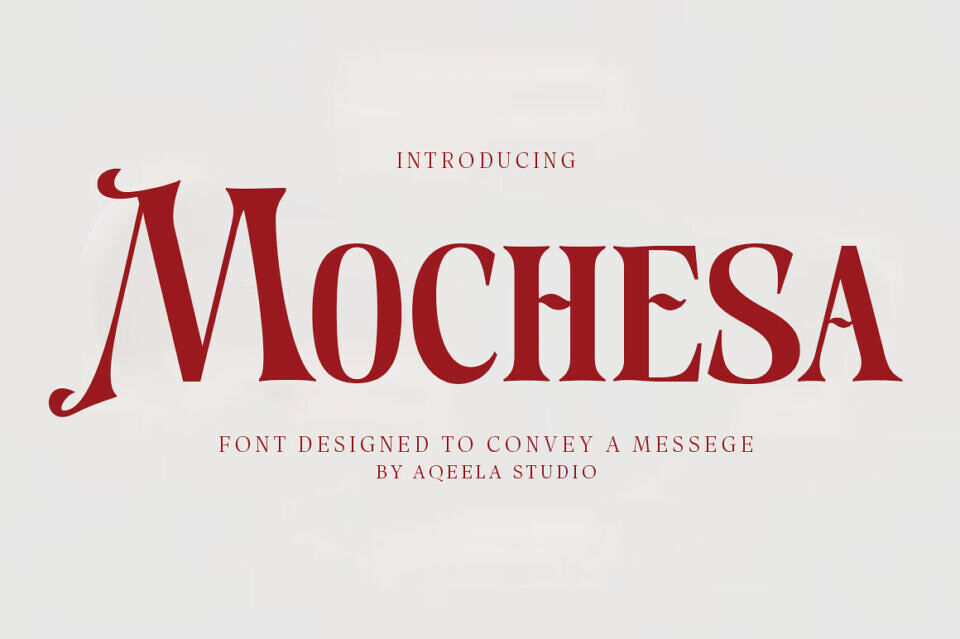 Mochesa Font