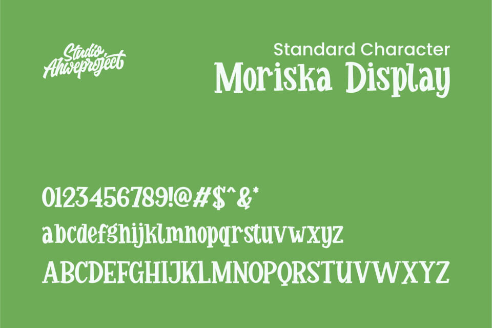 Moriska Font