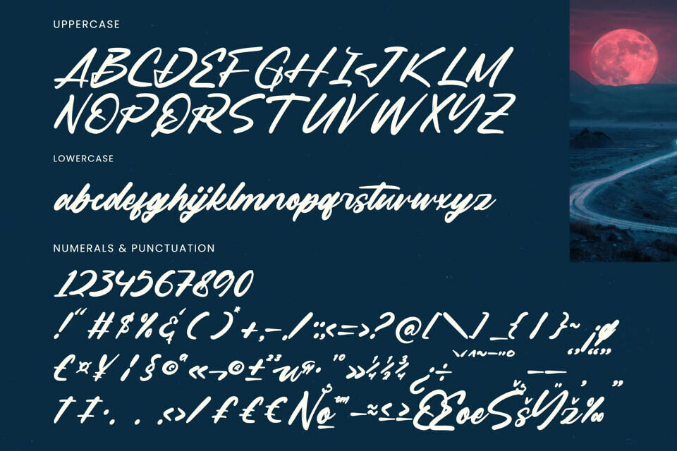 Mountain Silent Font