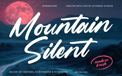 Mountain Silent Font