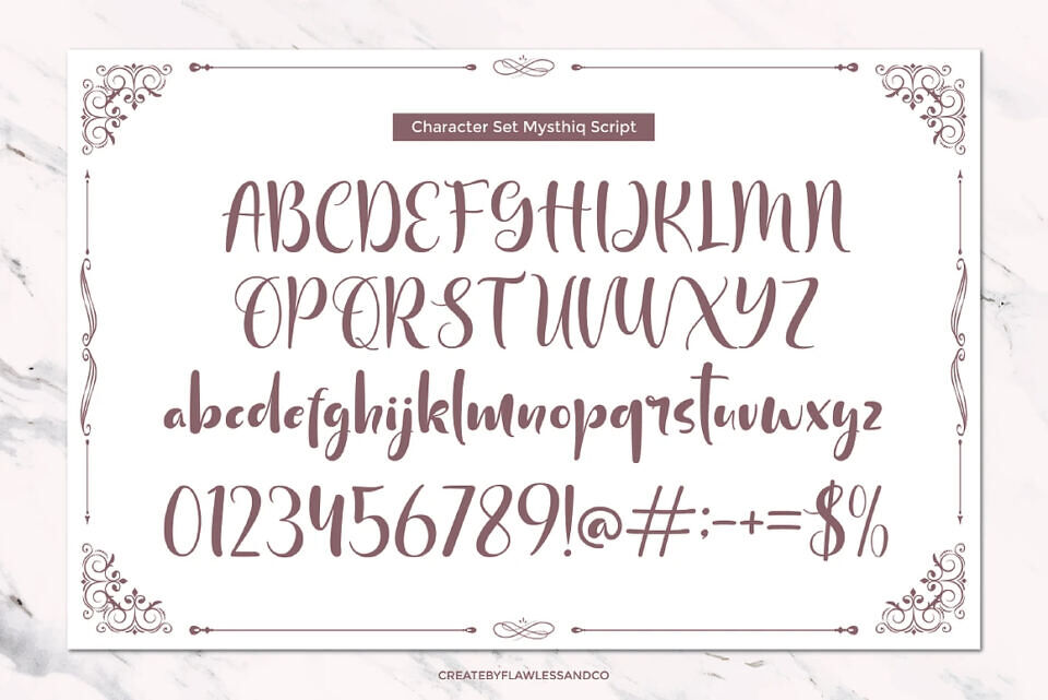 Mysthiq Font