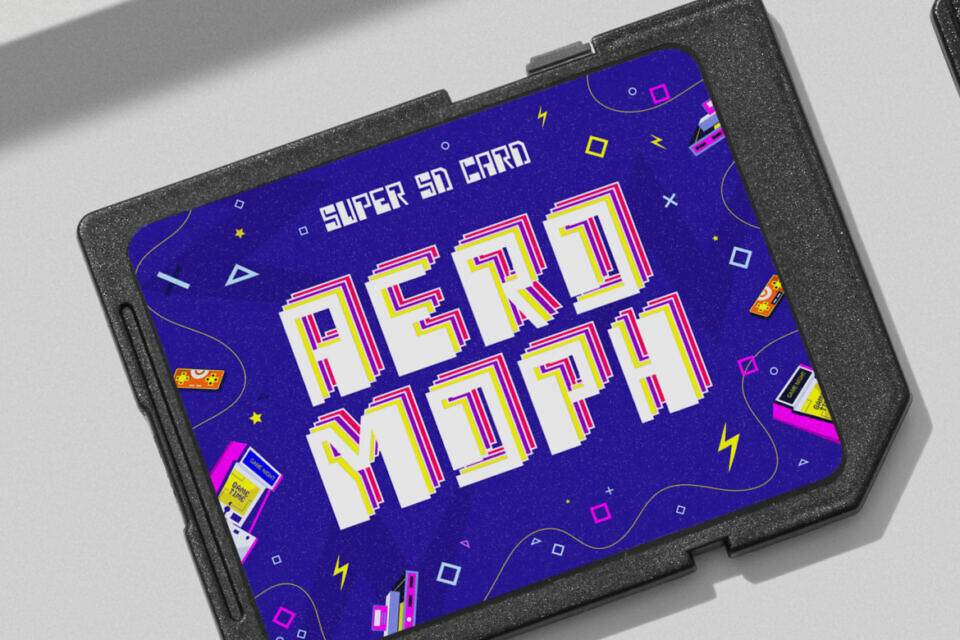 Neon Whirl Font