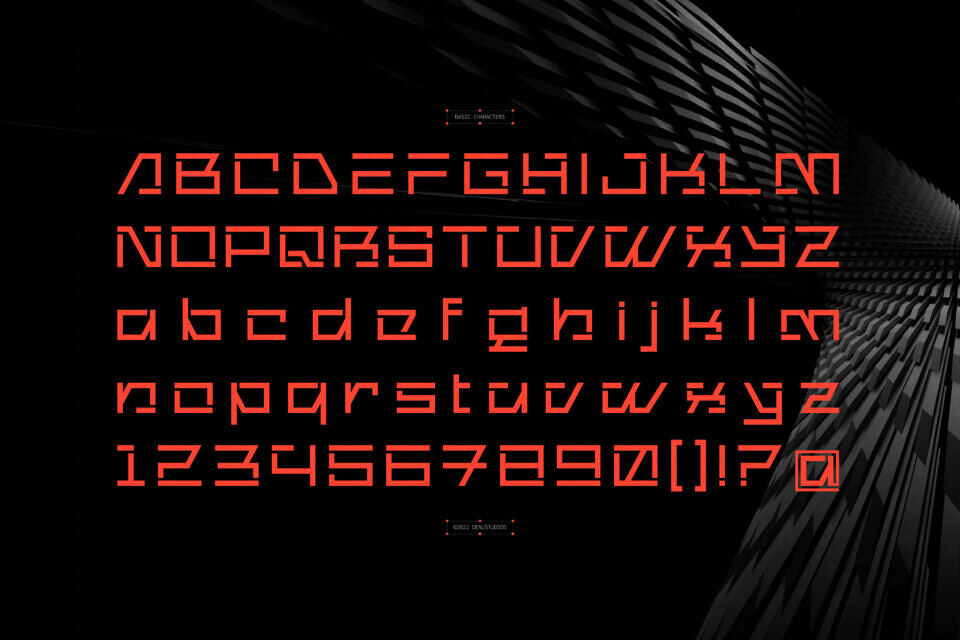 Nero Force Font
