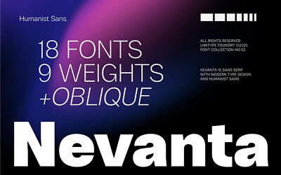 Nevanta Font
