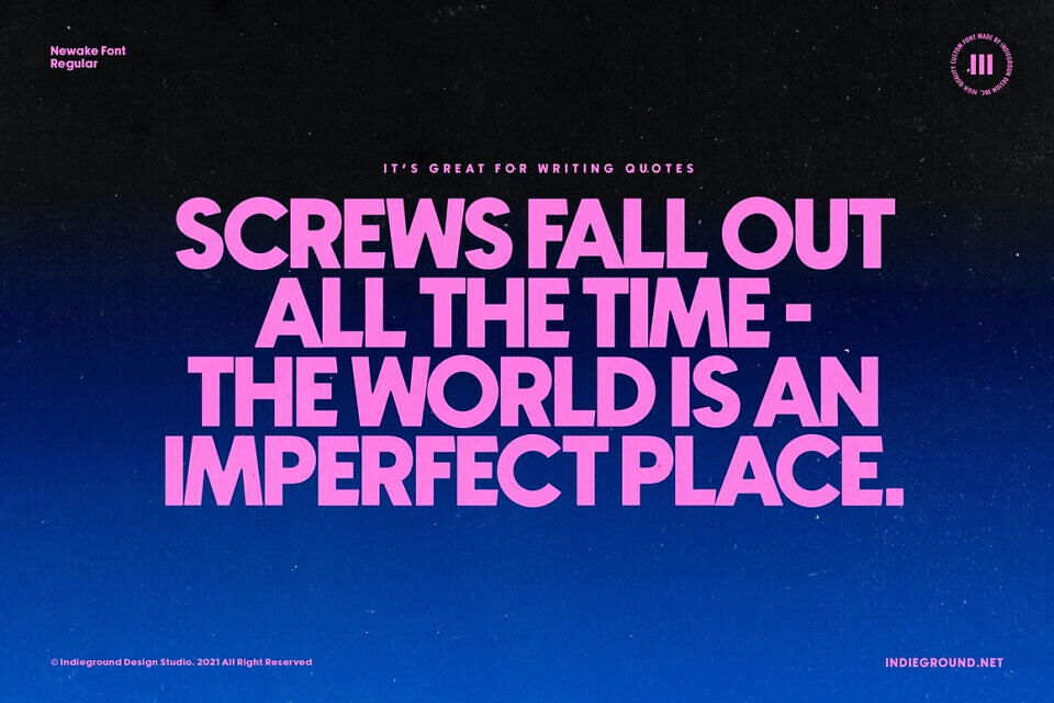 Newake Font