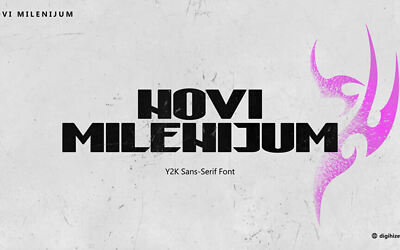 Novi Milenijum Font