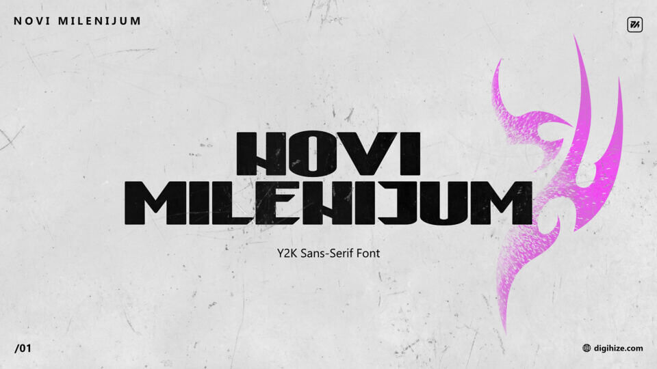 Novi Milenijum Font