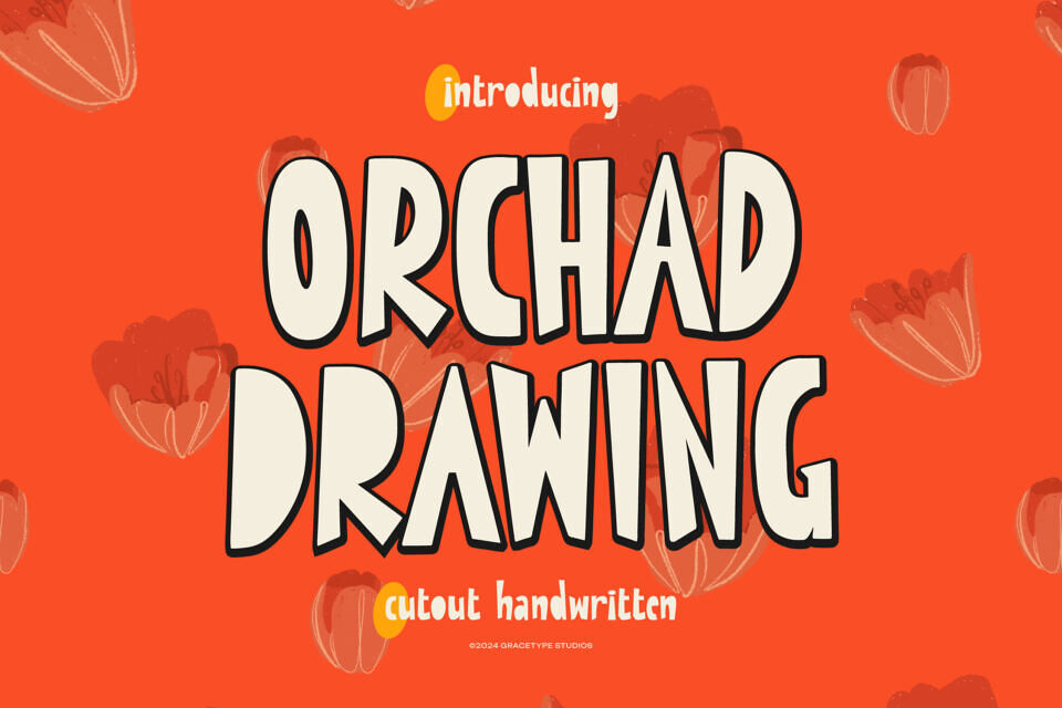Orchad Drawing Font