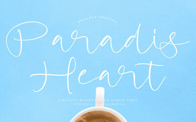Paradis Heart Font