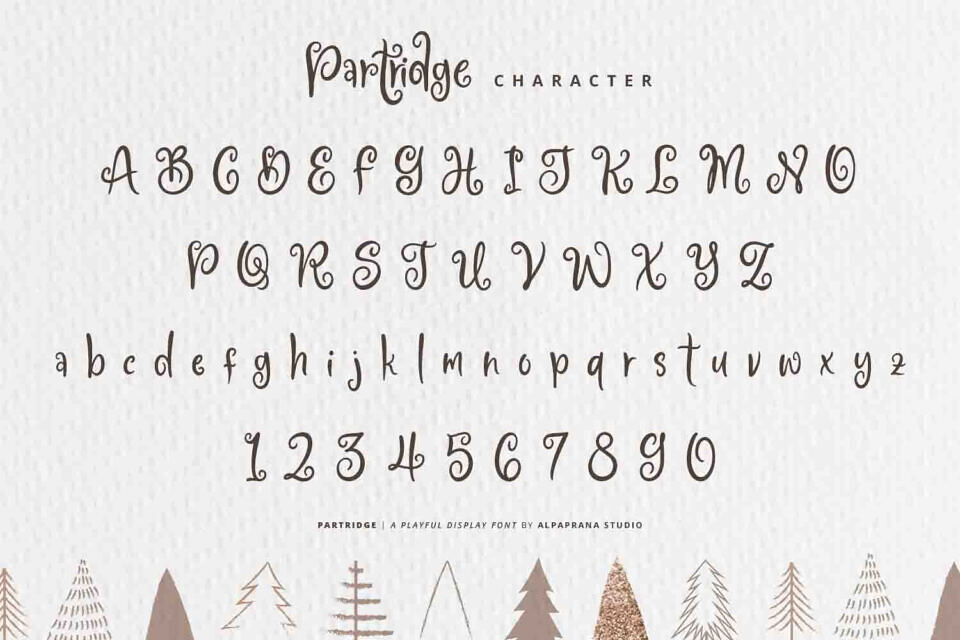 Partridge Font