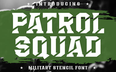 Patrol Squad Font