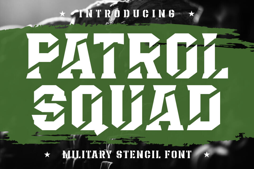 Patrol Squad Font