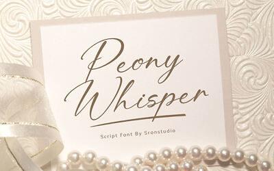 Peony Whisper Font
